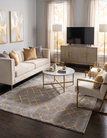 5' 3 x 8' Marilyn Monroe&trade; Glam Trellis Rug