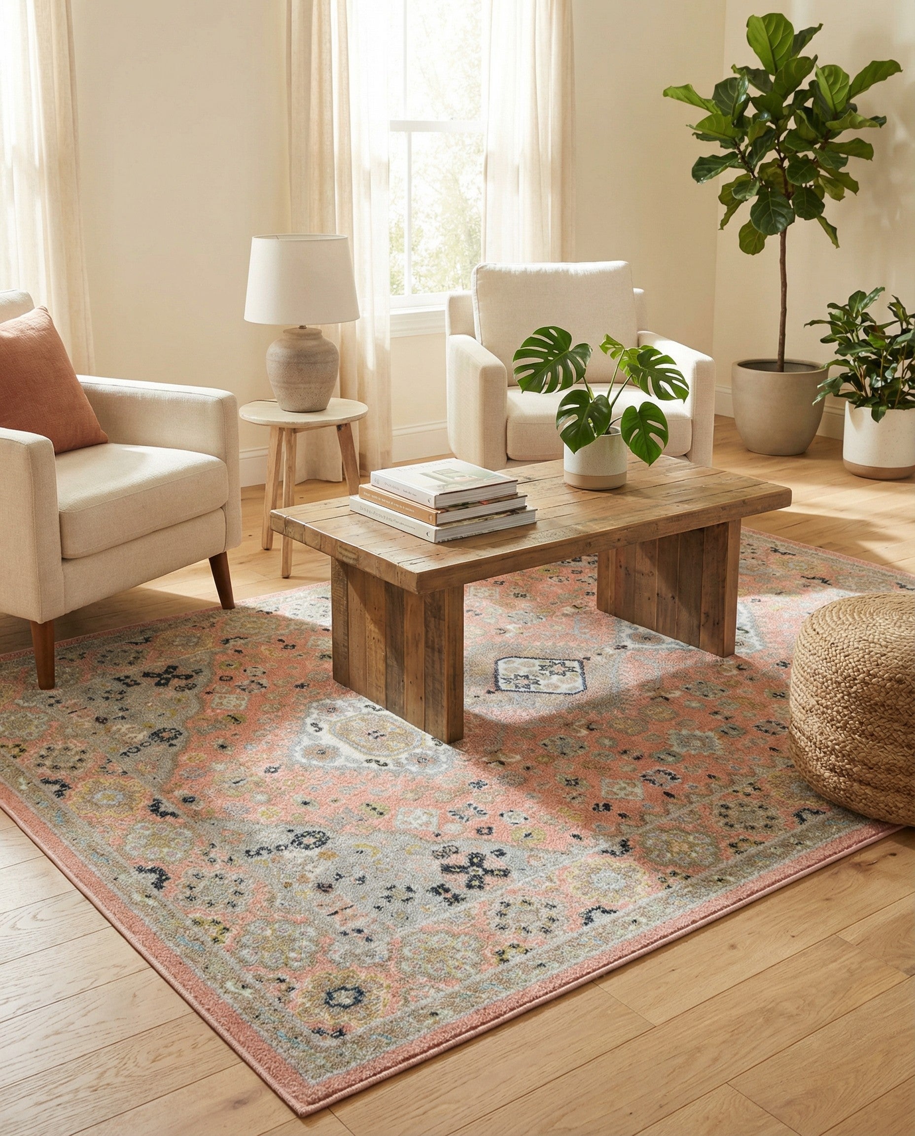 Primary image 4' x 6' Kamala Washable Rug