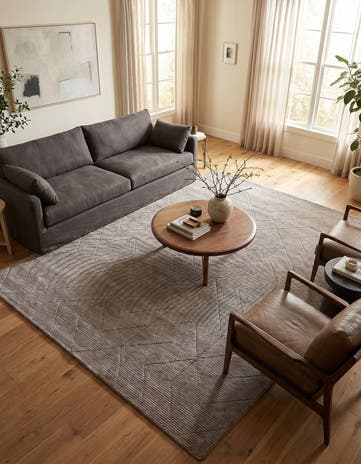 7' 10 x 11' WoolCraft Geometric Rug