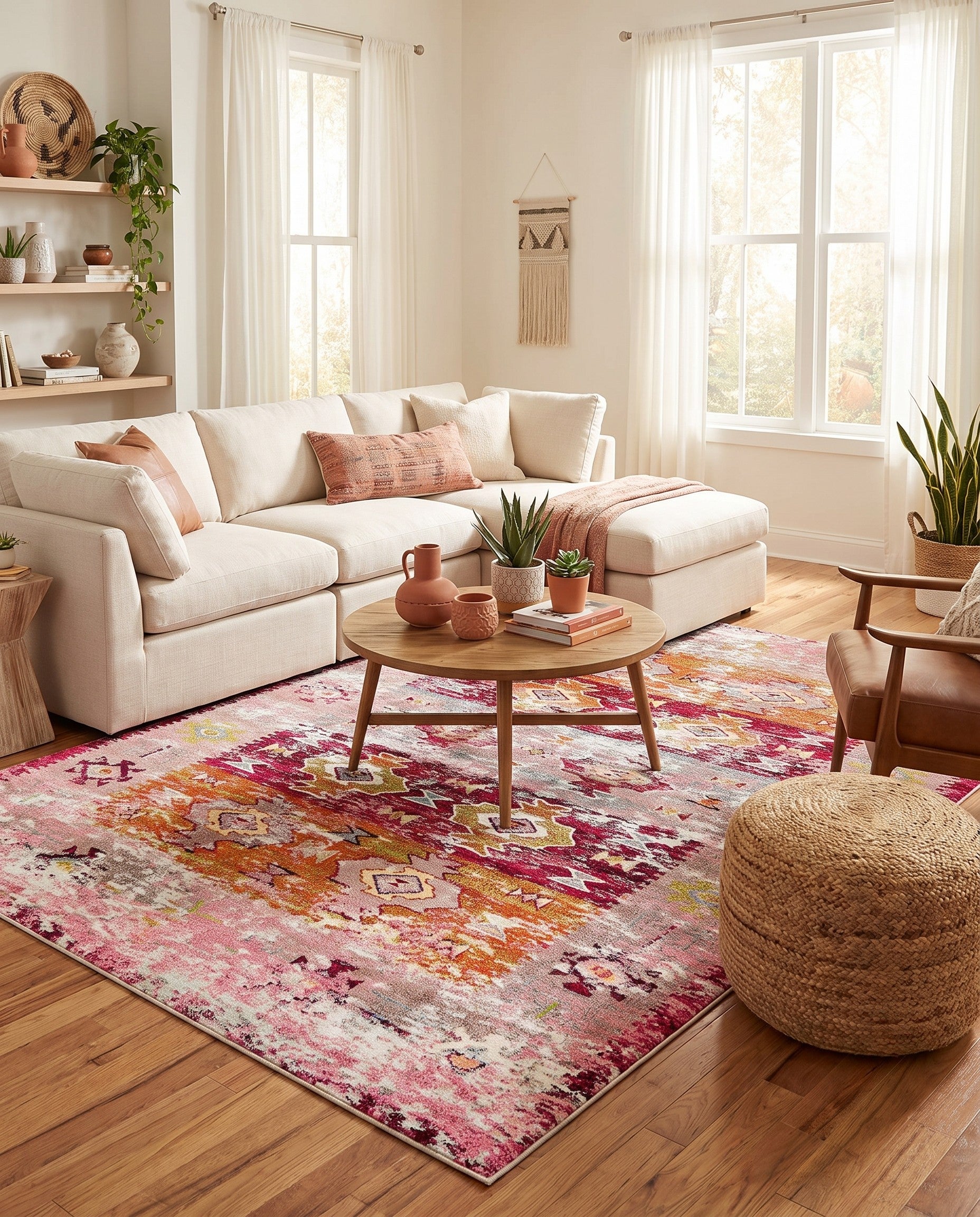 9' x 12' 2 Washable El Paso Rug