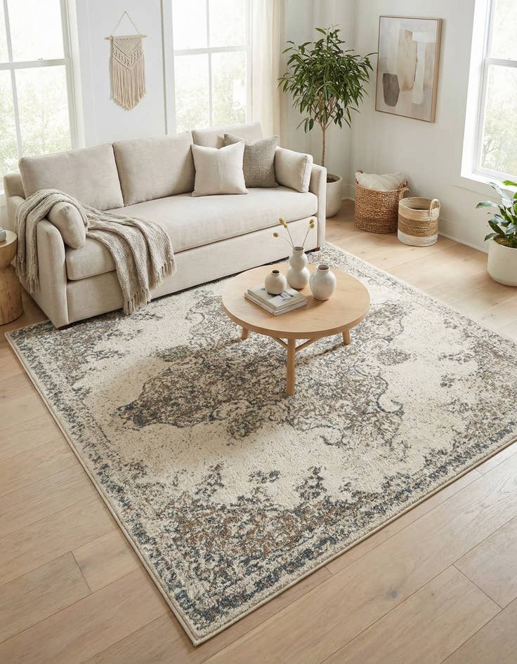 Detail image of 8' x 8' Sahara Square Rug