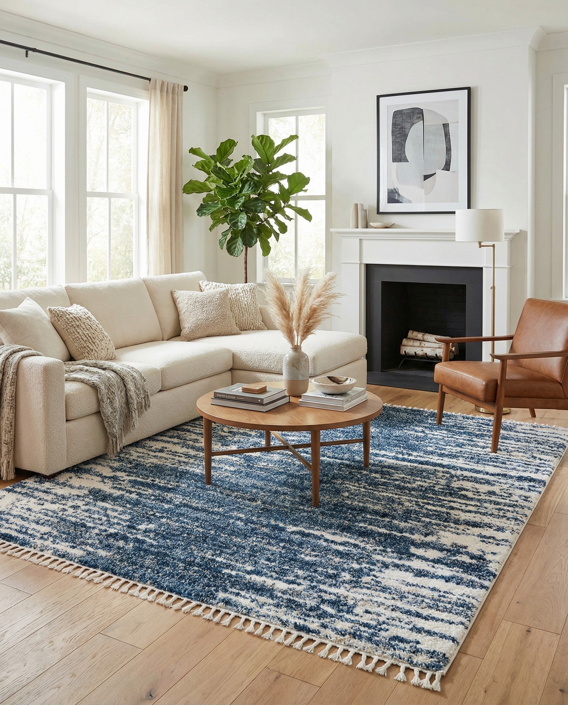 10' x 10' Serenity Shag Square Rug