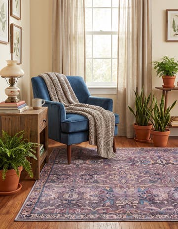 125cm x 125cm Nostalgia Square Rug