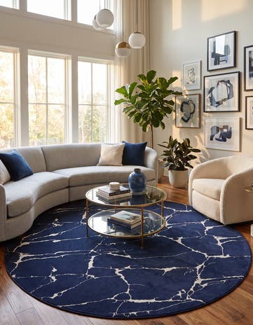 10' x 10' Vogue Geo Round Rug