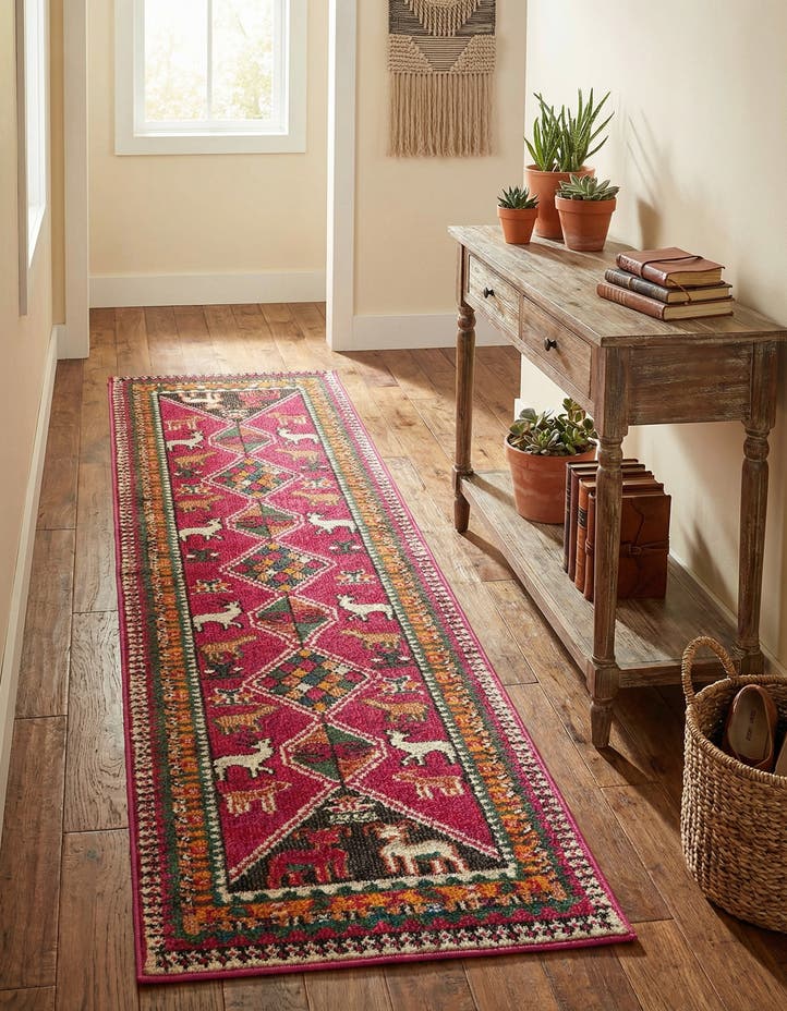 2' 2 x 6' 9 Washable Mesa Runner Rug