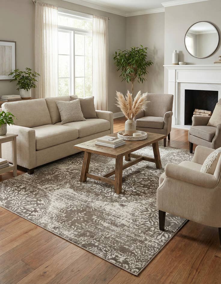 Detail image of 5' 3 x 7' Monaco Rug