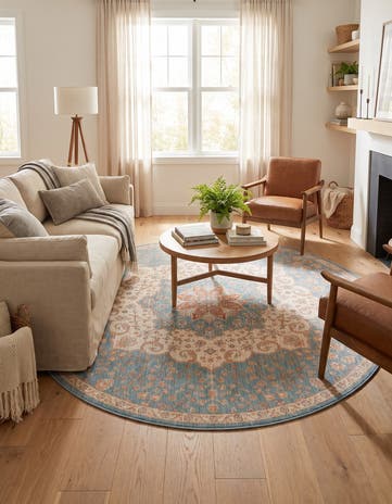 8' x 8' Newport Round Rug