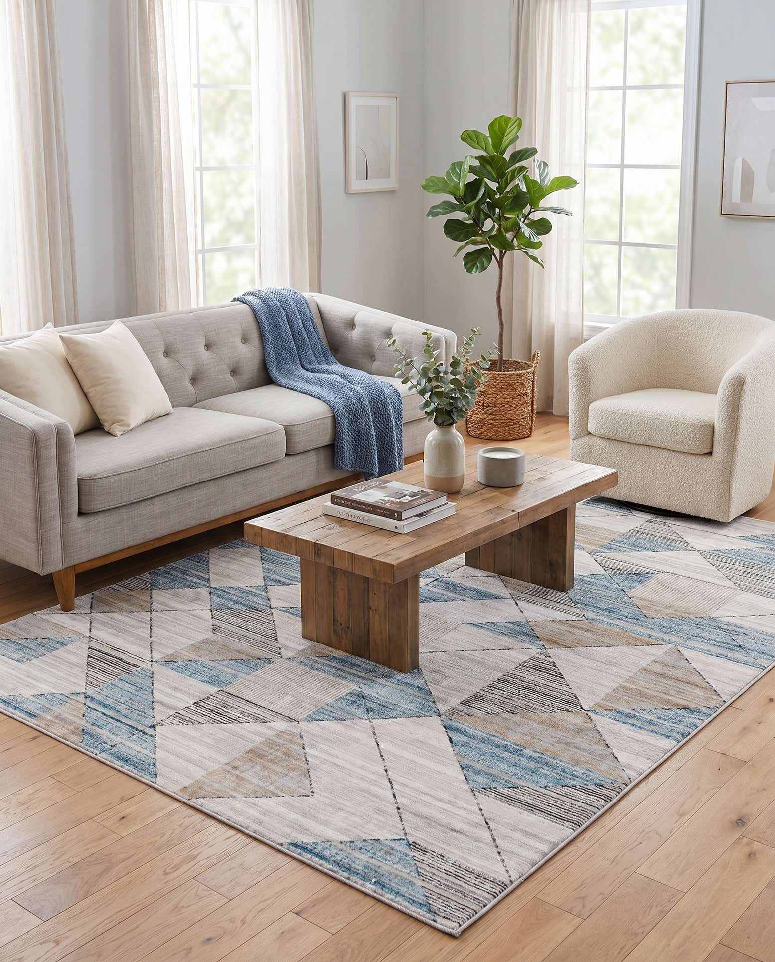 8' x 11' Leipzig Rug