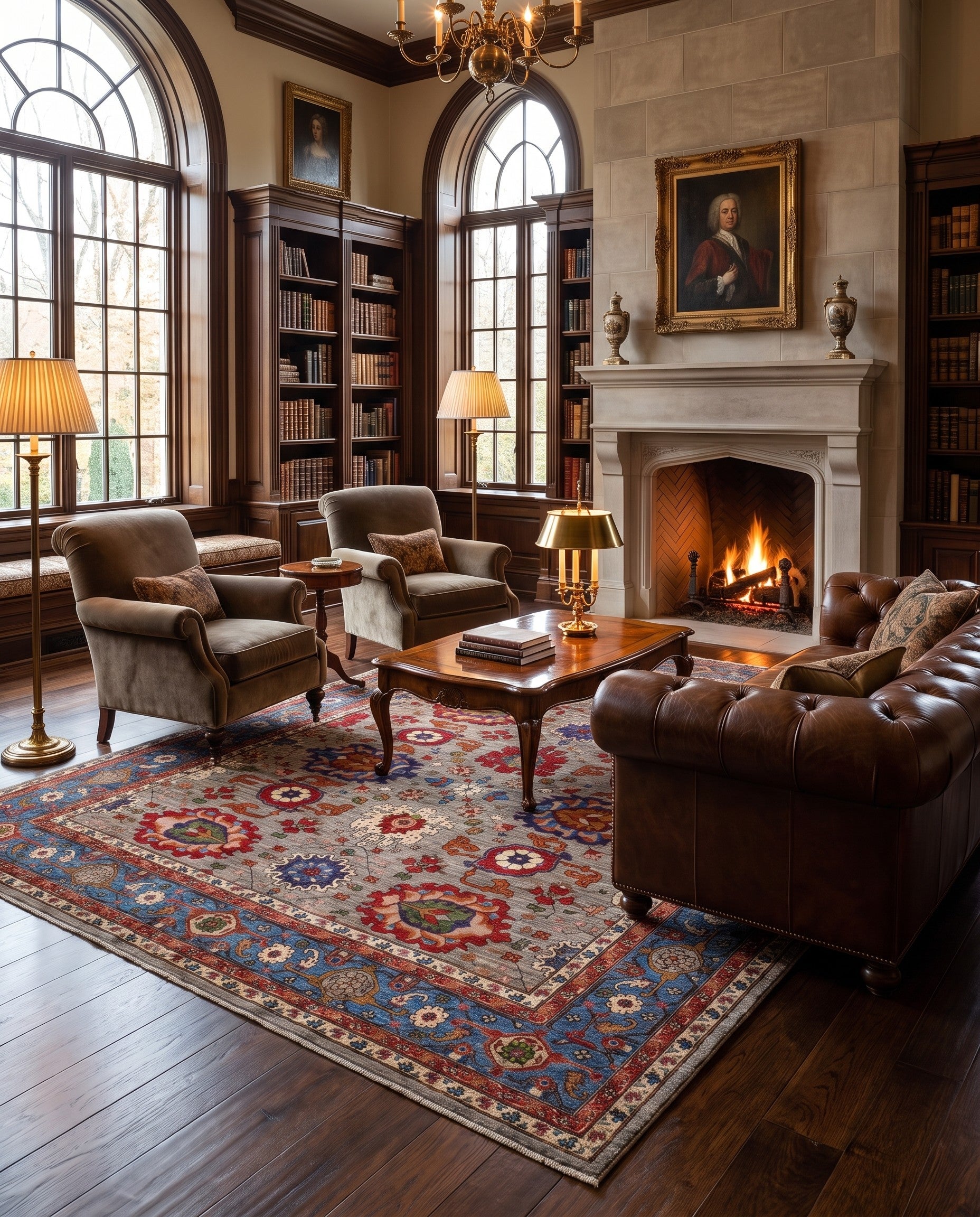 10' x 14' Hand Knotted Ariana Ziegler Rug