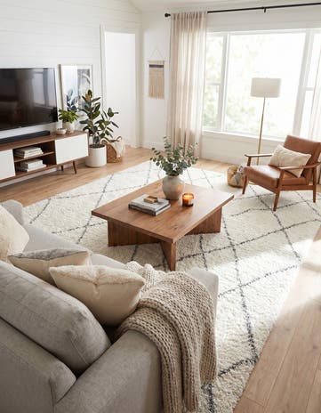 9' x 12' Soft Touch Shag Rug