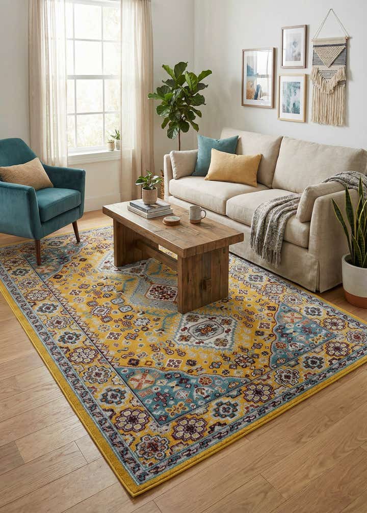5' 3 x 8' Kamala Washable Rug