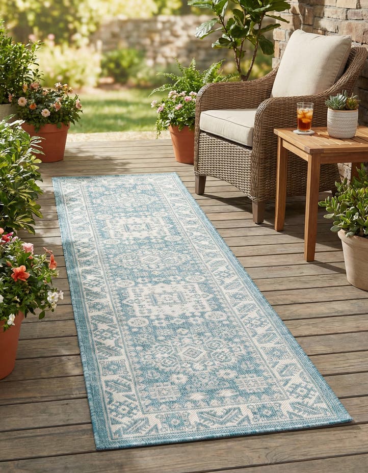 2' x 8' Easy-Clean Aztec Indoor / Outdoor ...