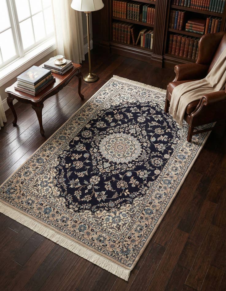 Detail image of 3' 6 x 5' 2 Nain Rug