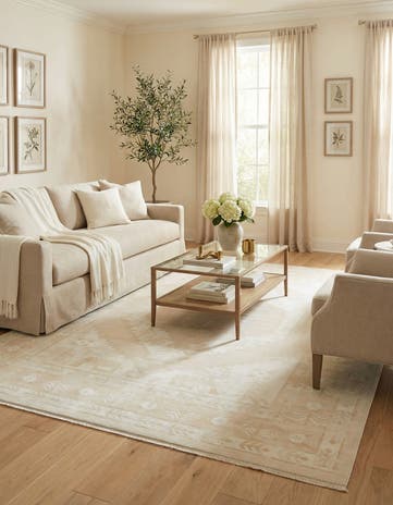 7' 10 x 10' Nain Design Rug