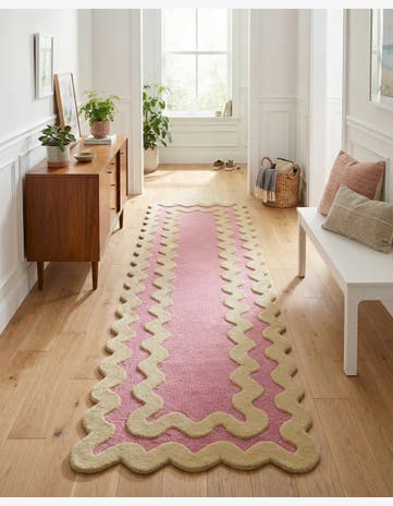 2' 7 x 8' Happy Rugs Wool Runner