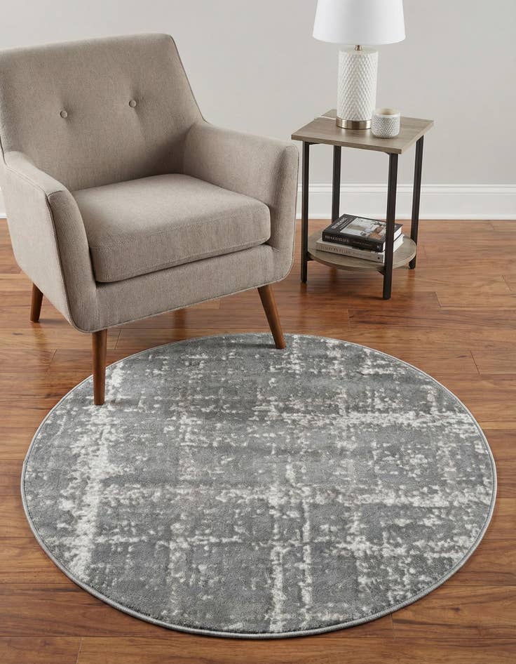 Detail image of 3' 3 x 3' 3 Uptown Lexington Avenue Round Rug