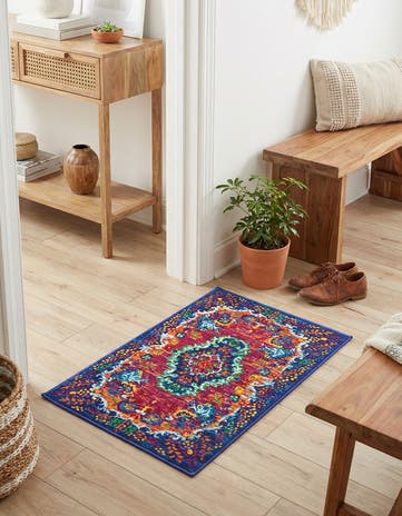 Fuchsia Calypso Rug