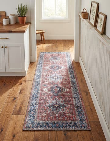 2' x 5' Washable Yara Runner Rug