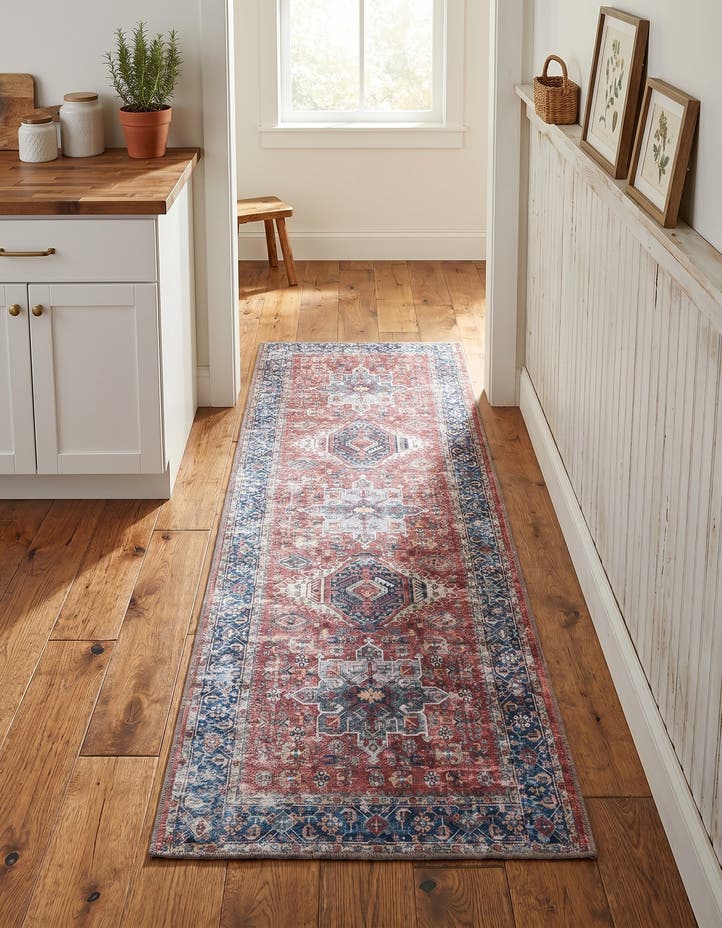 2' x 5' Washable Yara Runner Rug