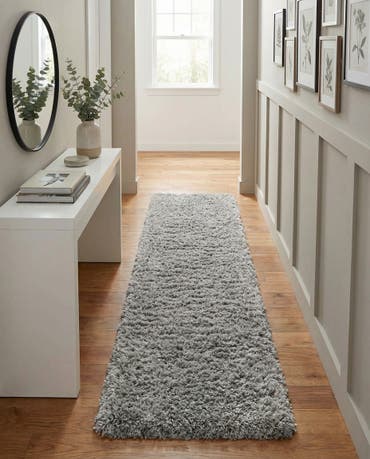  2' x 6' 5 Infinity Shag Runner Rug
