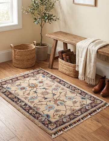 1' 11 x 2' 11 Hand Knotted Ariana Ziegler Rug