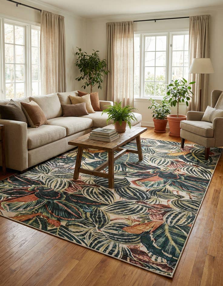 Detail image of 9' x 12' Blossom Rug