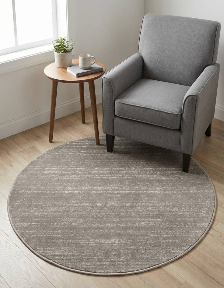 Detail image of 3' 3 x 3' 3 Uptown Madison Avenue Round Rug