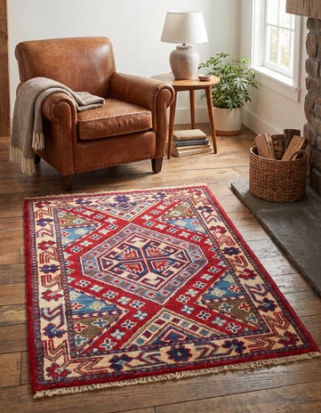 2' 1 x 3' 1 Hand Knotted Kazak Rug