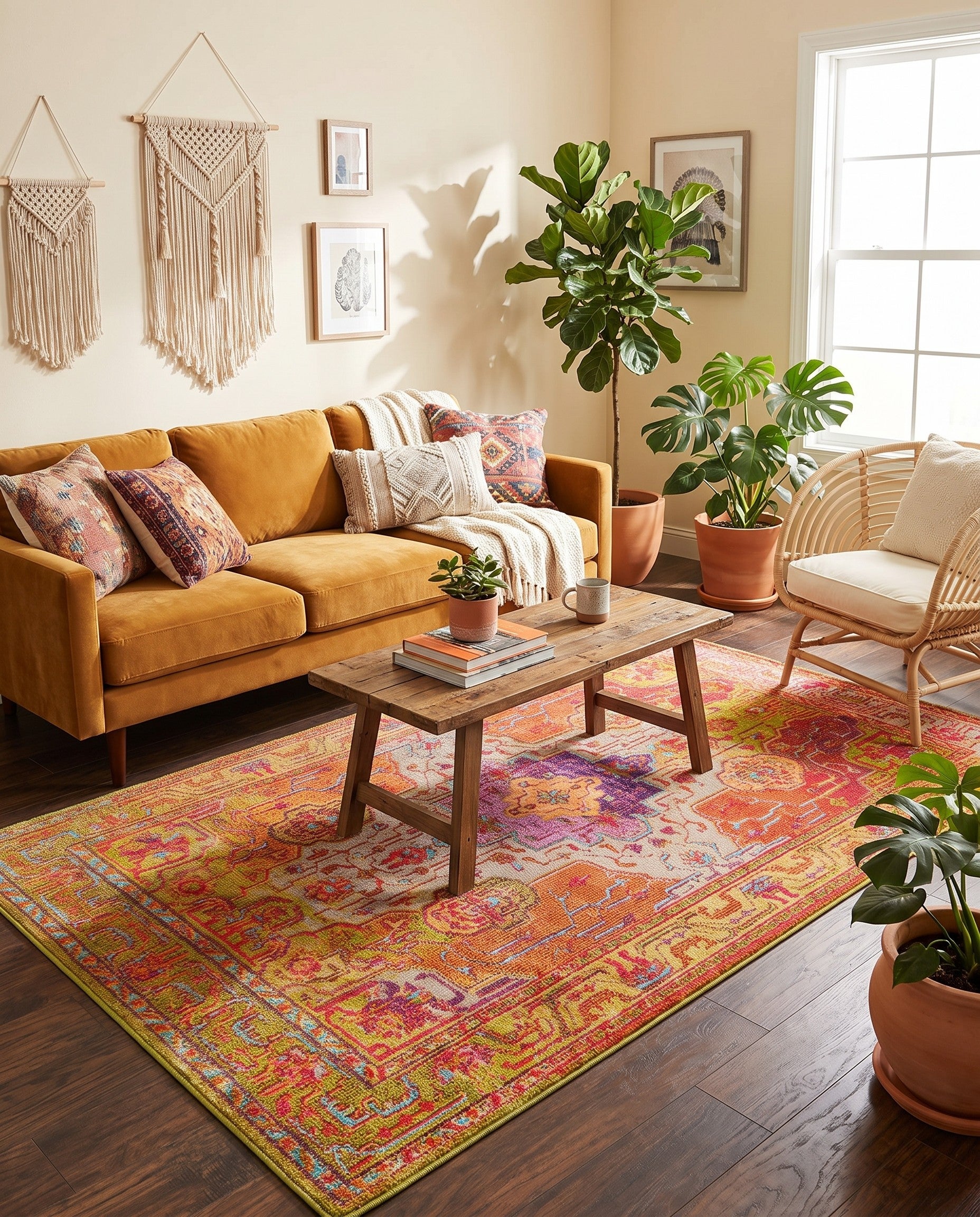 5' x 8' Washable Arte Rug