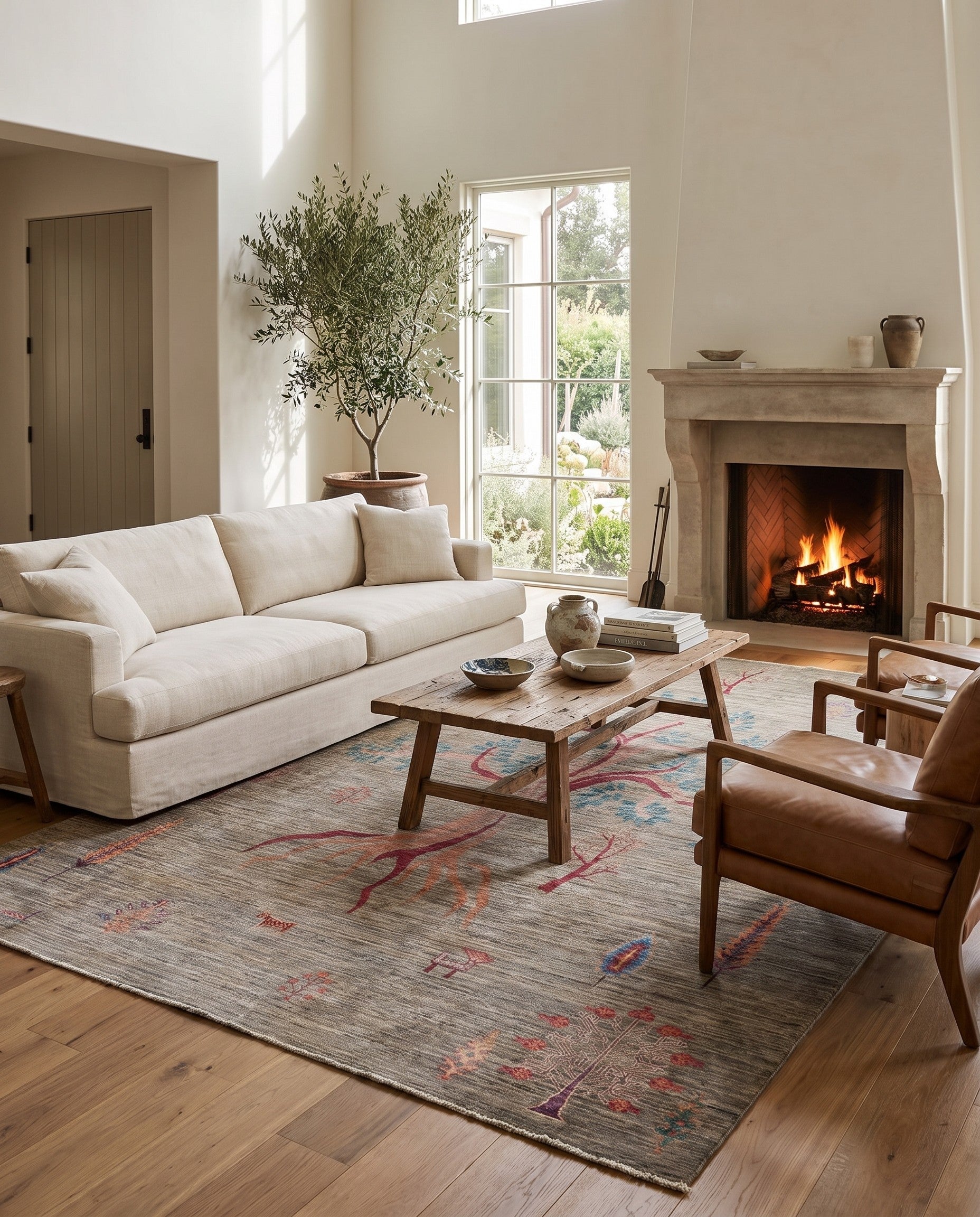6' 8 x 9' 10 Hand Knotted Ariana Ziegler Rug