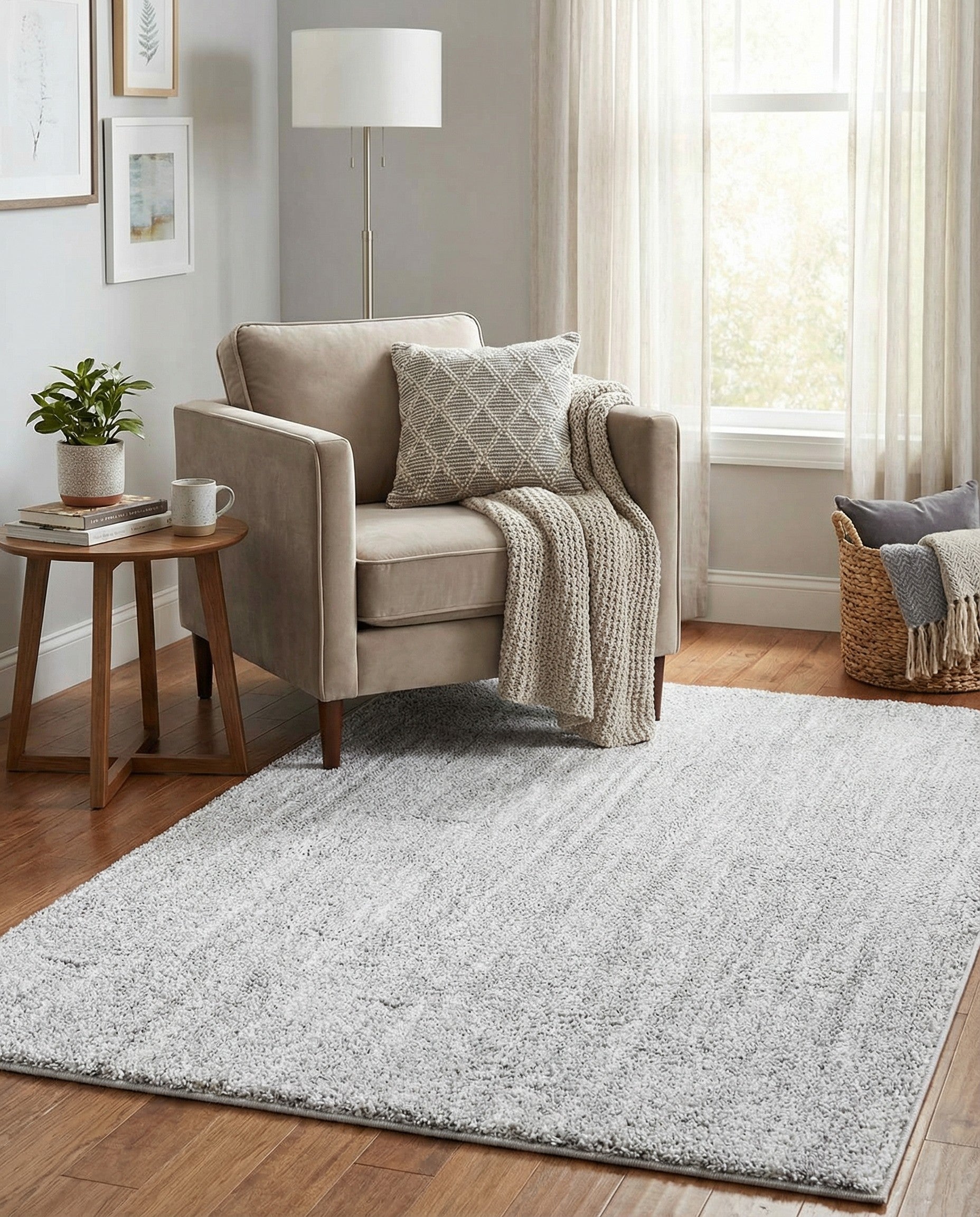 4' x 6' Jill Zarin Shaggy Chic Rug