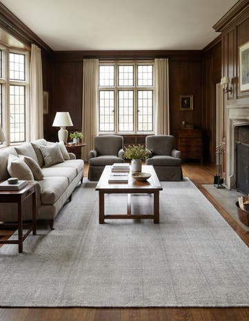 7' 1 x 10' Hand Woven Jill Zarin English Manor Farmhouse Wool Rug