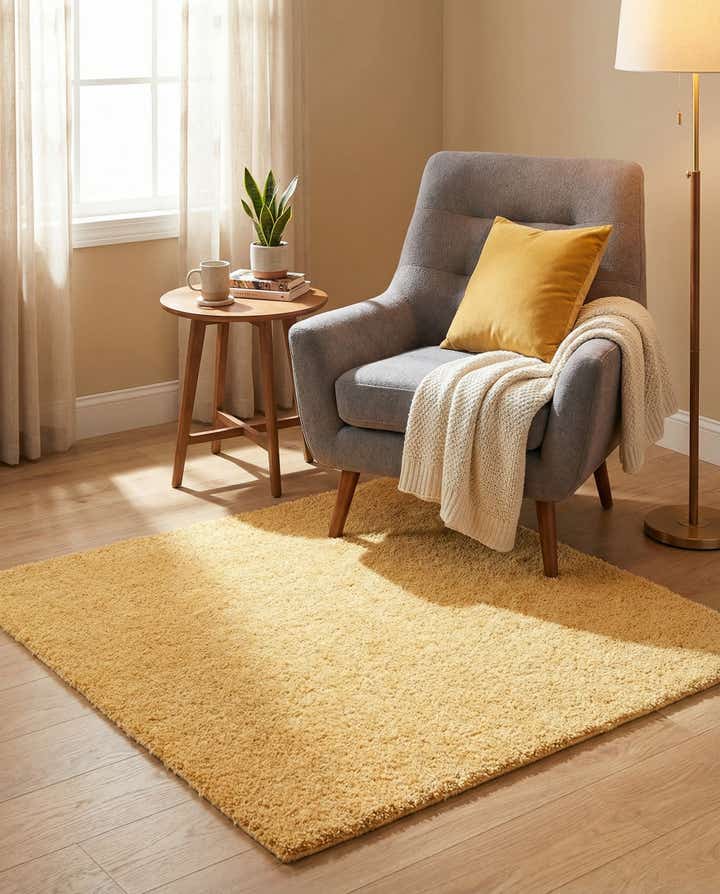 3' x 3' Zermatt Shag Square Rug