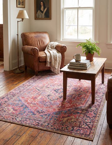 3' 6 x 5' 6 Washable Timeless Rug