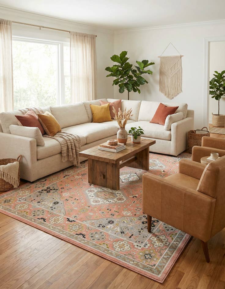 Detail image of 10' x 14' Kamala Washable Rug