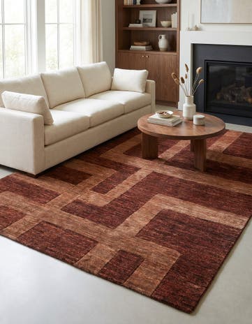 6' 7 x 8' Juma Wool Rug