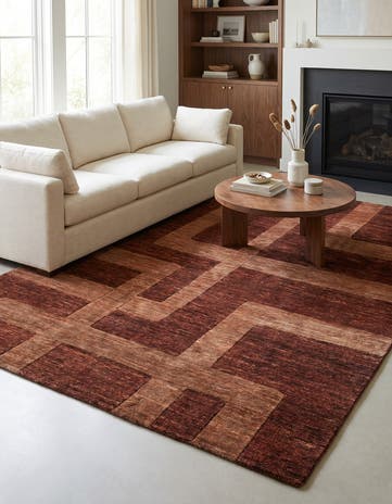 6' 7 x 8' Juma Wool Rug