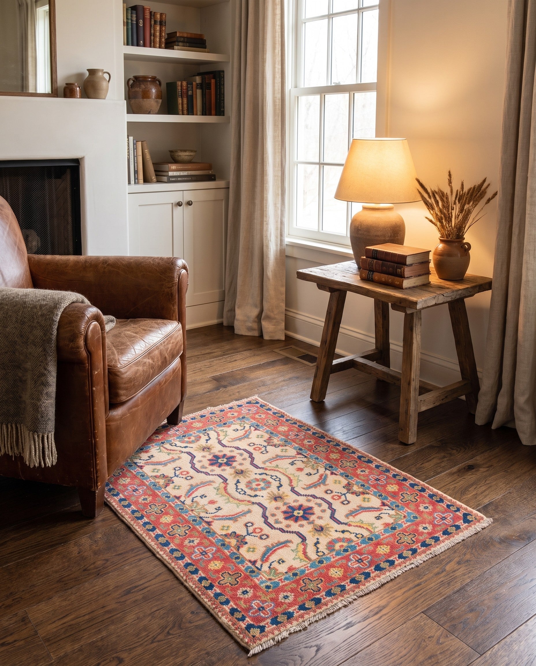 2' 1 x 3' 3 Hand Knotted Kazak Rug