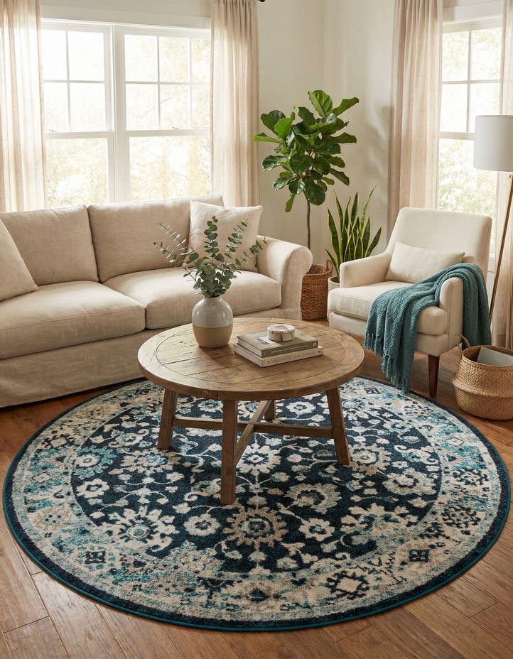 6' x 6' Madeline Round Rug