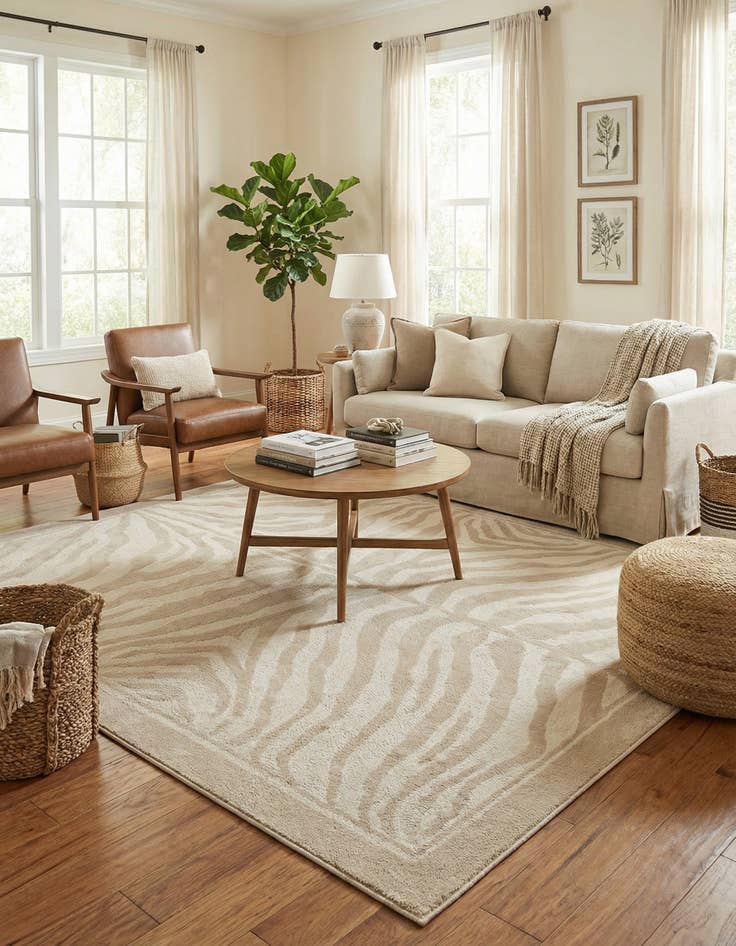 Detail image of 7' 10 x 7' 10 Savannah Square Rug