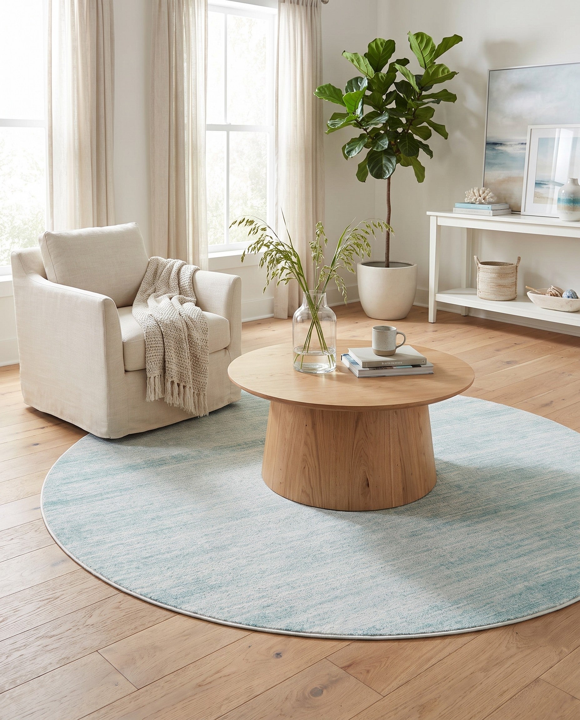 Jill Zarin 6' x 6' Uptown Round Rug