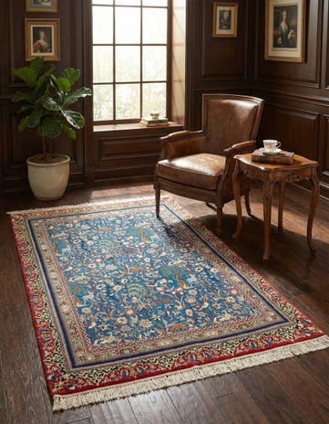 3' 5 x 5' 1 Isfahan Rug