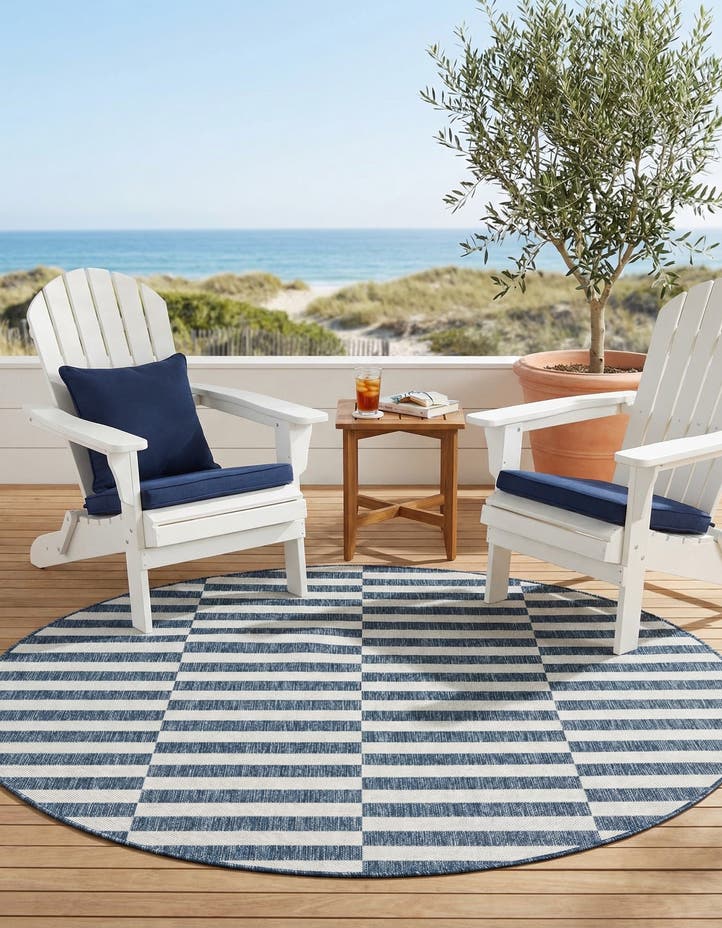 6' x 6' Easy-Clean Ribbon Indoor / Outdoor...