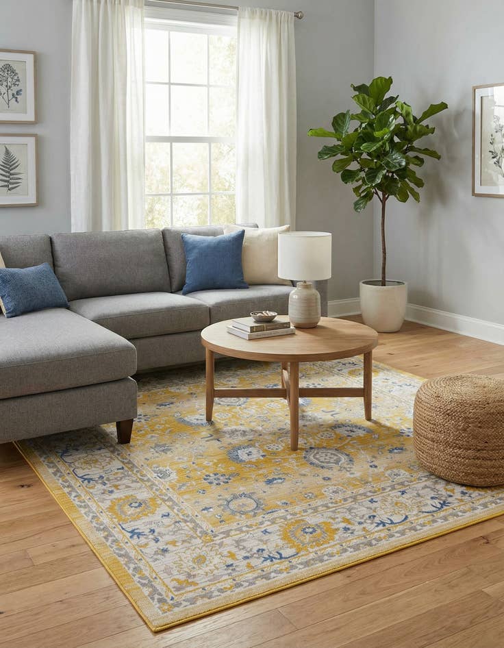 Detail image of 8' x 8' Whitney Square Rug