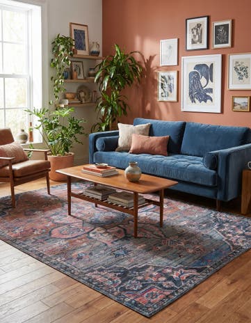 Washable Nostalgia Rug