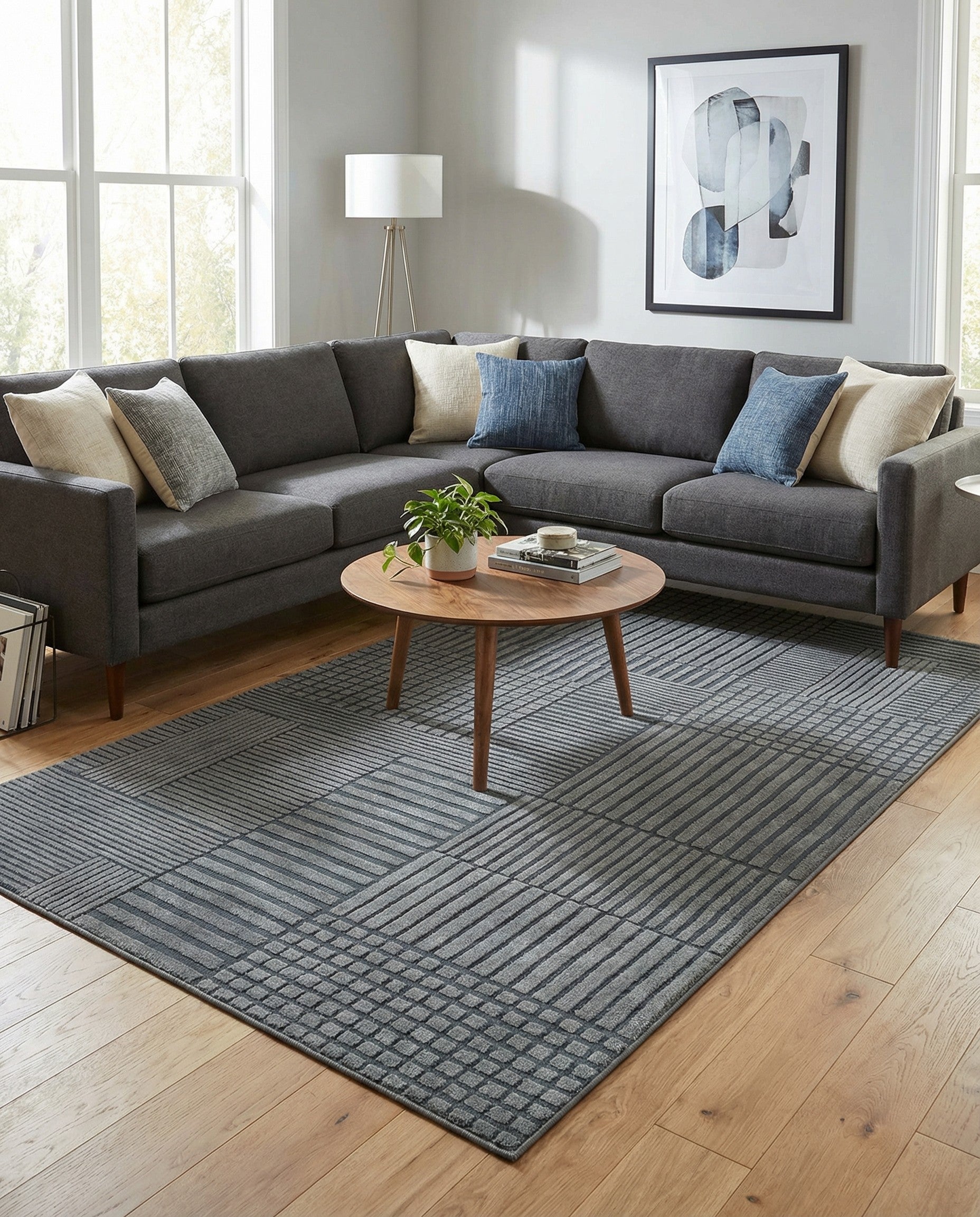 5' x 8' Textura Designer Rug