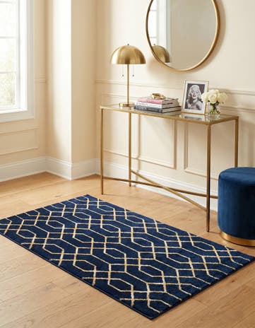 3' x 5' 3 Marilyn Monroe™ Glam Trellis Rug