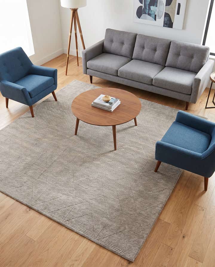 7' 10 x 7' 10 WoolCraft Geometric Square Rug