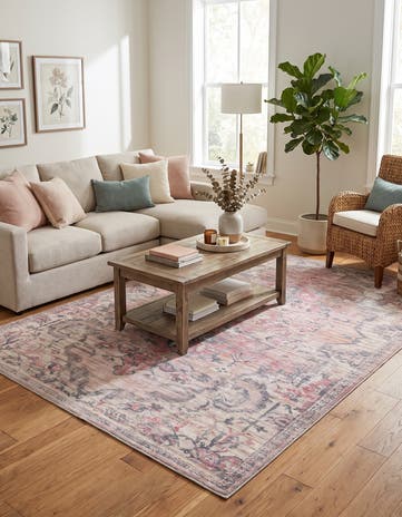6' x 9' Washable Nostalgia Rug