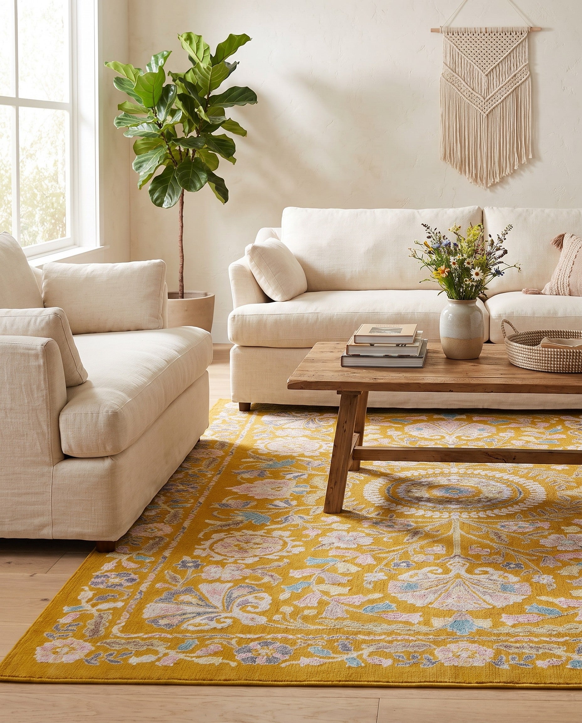 5' 4 x 7' 9 Blossom Rug